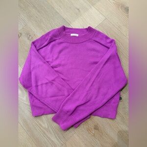 Purple/Violet Women's Knit Sweater